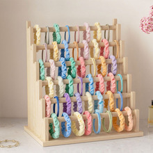 实木手串手链展示架摆摊佛珠手镯架手表饰品首饰挂架发圈头绳收纳