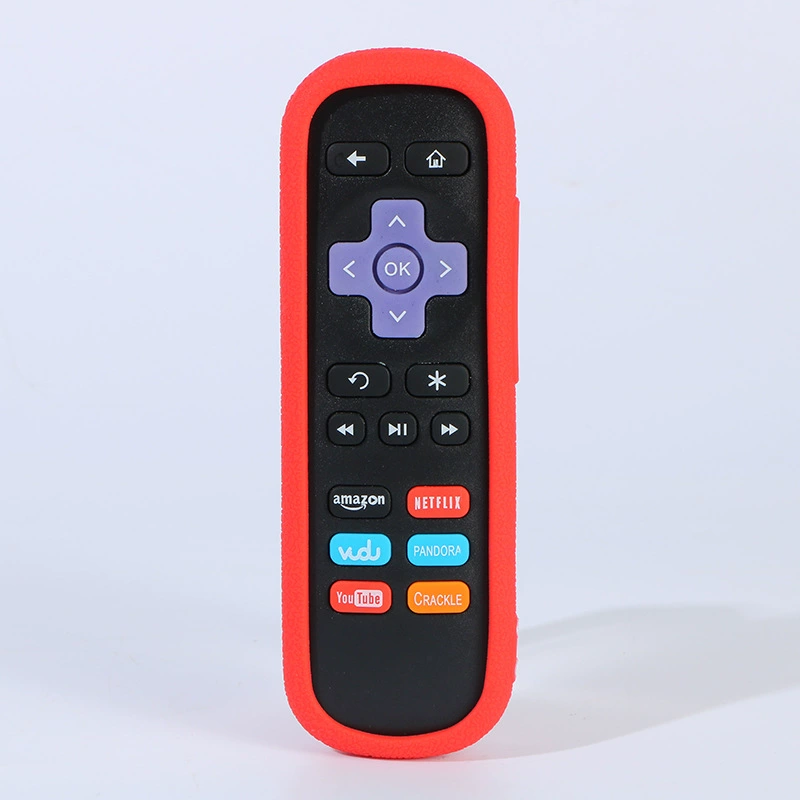 Universal silicone remote control, rainbow protective case, increased thickness, fall protection