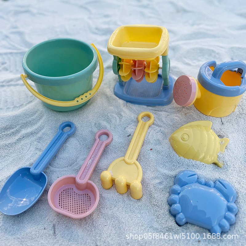 캔디 컬러 비치 어드벤처 세트 8 조각 세트