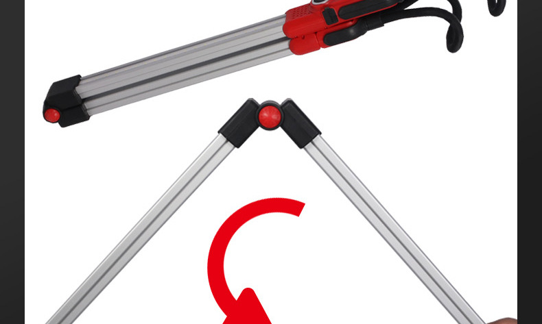 Snafe Auto Repair Work Light, High-Power Handheld Three-Light Source Illumination Cabin Repair Light, Strong Light, Strong Magnetic Flashlight