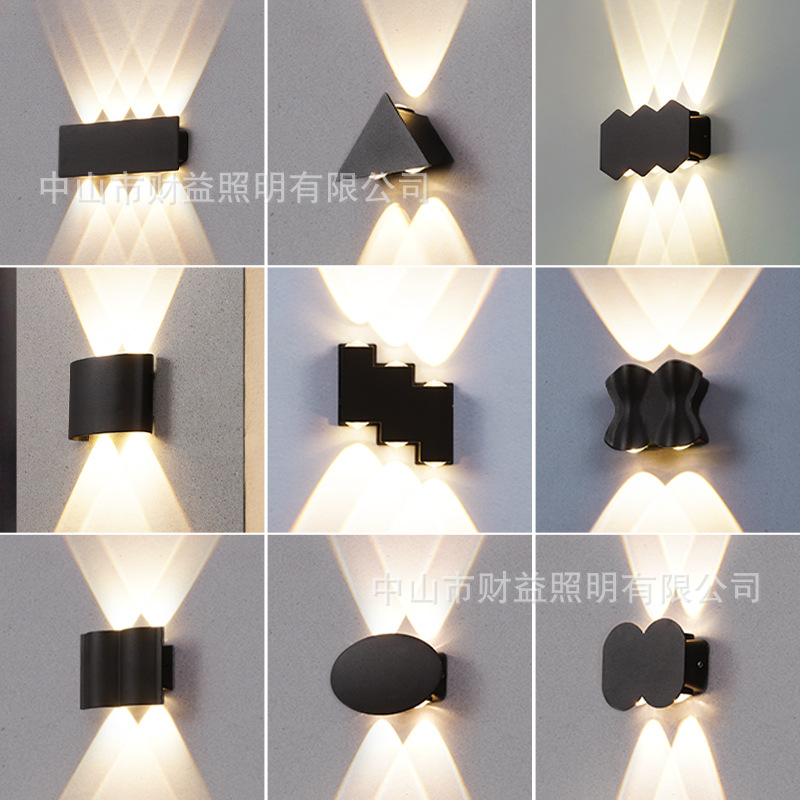 跨境防水户外壁灯庭院外墙柱子现代风室外别墅阳台入户门灯