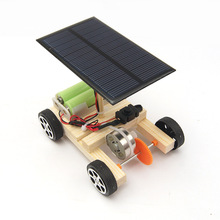 创客作品科技小制作小发明小学生手工拼装太阳能玩具车小实验材料