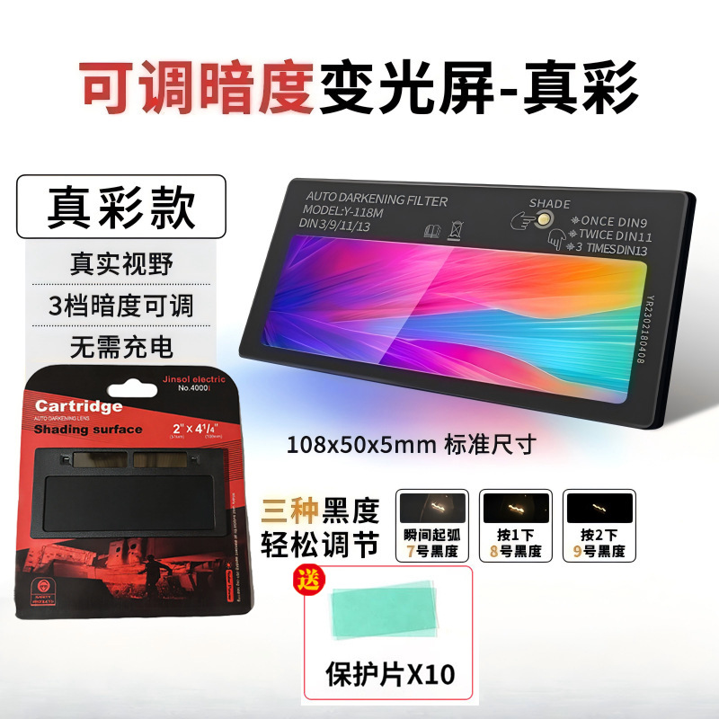 Variable lens true color model [T level] + packaging + 10 protective sheets