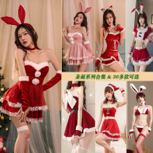 圣诞装女性感圣诞内衣制服套装激情兔女郎角色扮演日本万圣节制服