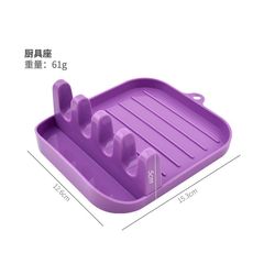 Kitchen Island Pot Lid Rack Easy to Clean spatula Storage Shelf Multi-purpose Drain Chopsticks and Forks Kitchen Rack