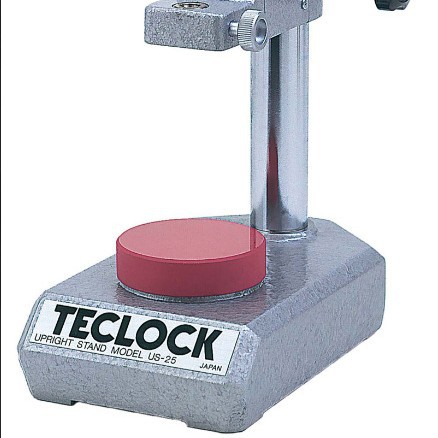 日本TECLOCK得乐 量表台架US-25测试台移动台表座高精度原装