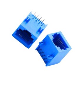 Eight-pin telephone Port mesh, 8-pin network port PCB port, 8-pin PCB telephone jack, RJ45 telephone interface