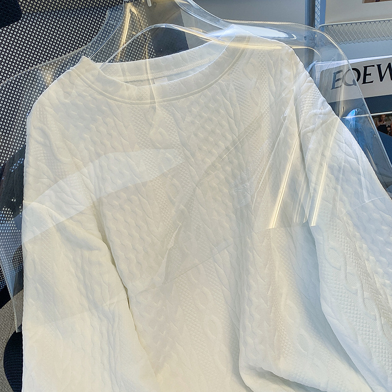 2240# real price (twist 320g) autumn clothes pure color sensory…
