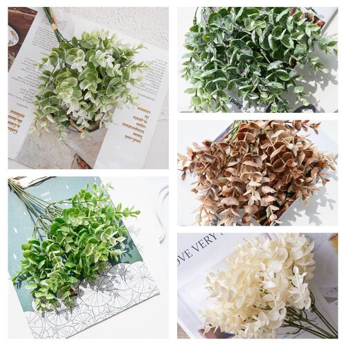 Hand-held flower eucalyptus plant wall accessories artificial flowers home decoration rose wall artificial flowers INSYC1078