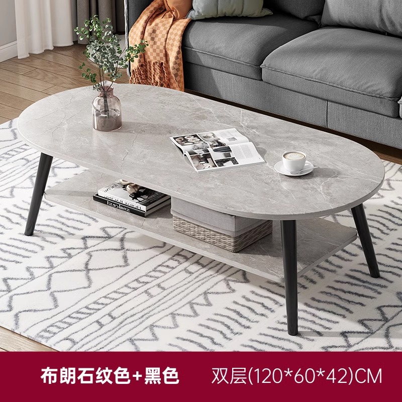 Mesa de té de estilo pequeño estilo de familia de lujo italiano mesa de té de alquiler de casa de estar sofá doméstico simple mesa de té creativa pequeña mesa redonda