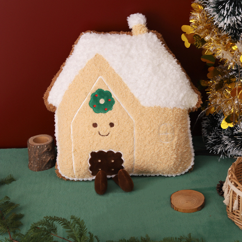 Muñeco de Peluche de Hombre de Jengibre de Fibra de Viscosa para Navidad image 8