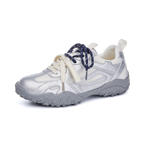 Genuine Leather Forrest Gump Shoes 2024 Summer New Shoes Women's Lightweight sneaker Mesh Breathable Torre Shoes Casual Women's Shoes