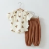 Little bear (women's gauze set) is larger and recommended to take a small size