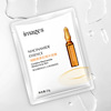 Essence with hyaluronic acid, moisturizing face mask contains niacin in ampoules, skin rejuvenation