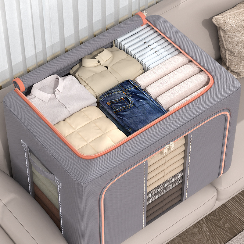 Caja de almacenamiento de ropa, caja de Baina, tela, ropa, mudanza, caja de acabado, caja, armario plegable, dormitorio, almacenamiento transfronterizo