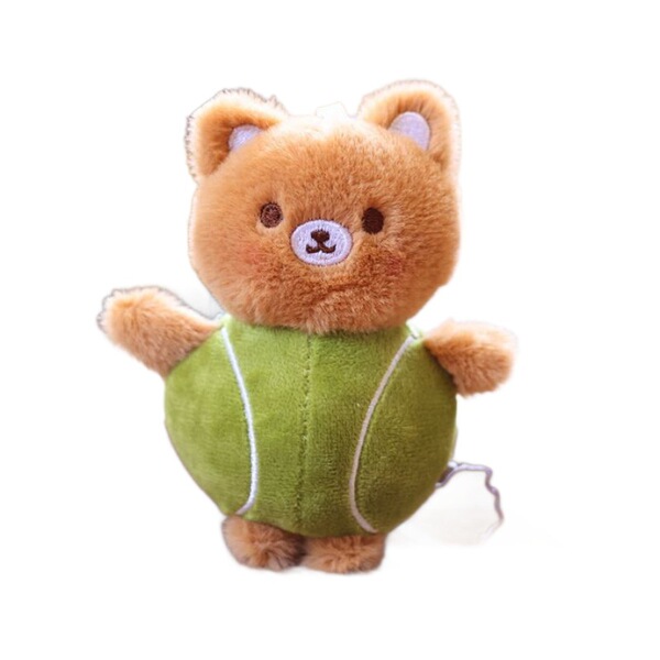 Cute creative football plush pendant