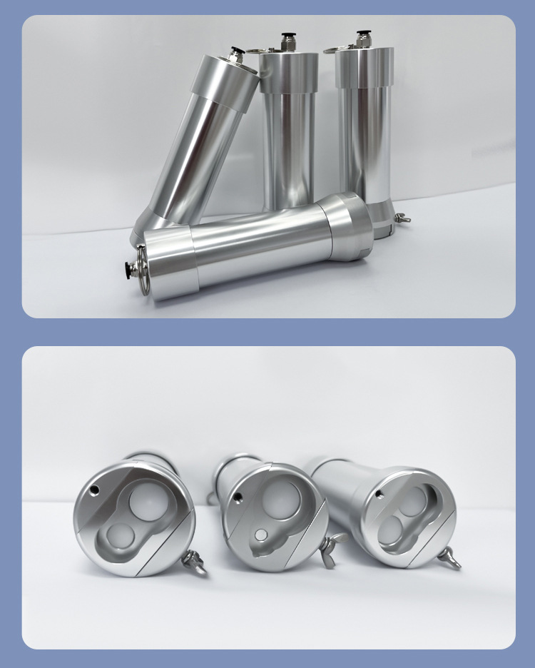Manual Ab Two-Component Glue Dispenser Syringe Tool, Cartridge-Style Glue Dispenser, 50ml Flashlight Glue Dispenser Holder
