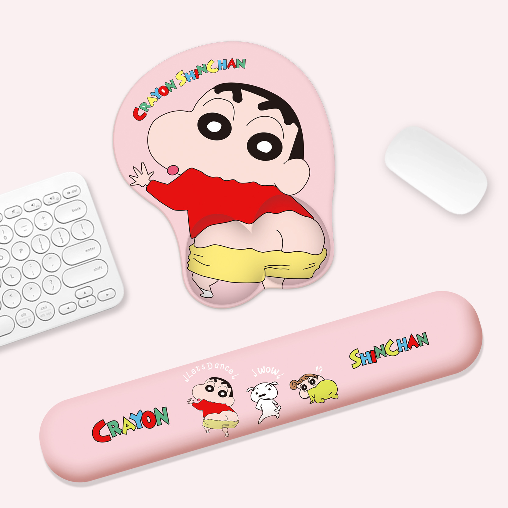 새는 새 [마우스 패드 + 키보드 트레이]