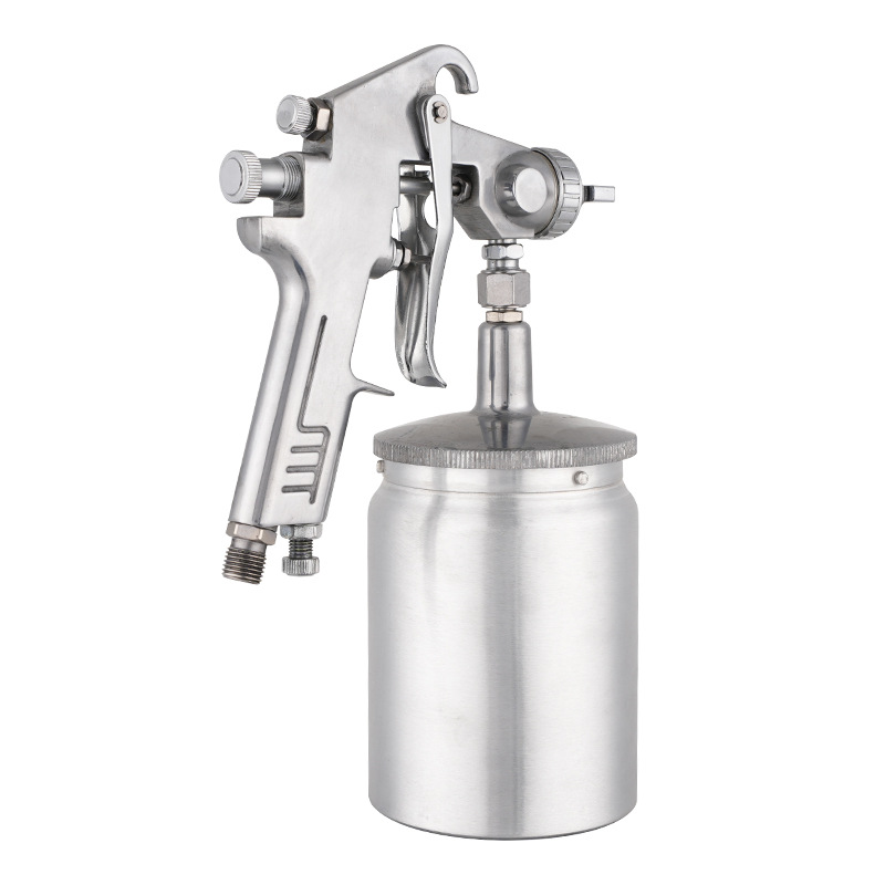 Wufu S - 710S pistola de pulverización neumática 1.5mm alta atomización chapa de metal 650ml pistola de pulverización de pintura de muebles