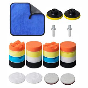 in stock Car Beauty Polishing Disc Polishing Waxing Sponge PU Foam Electric Polishing Disc Polishing suit