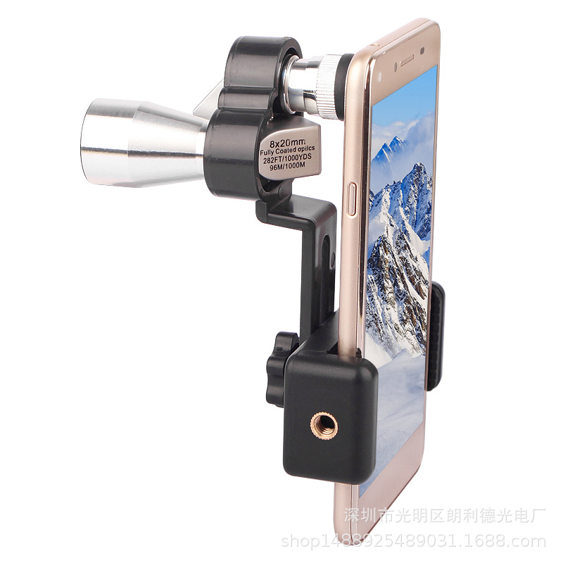 Mini Esquina de metal telescopio monocular portátil microscopio viajes fotografía fábrica al por mayor de suministro transfronterizo