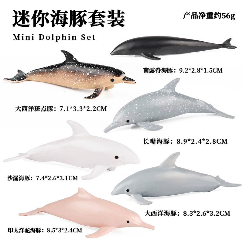 Cognitive realistic marine animal model, dinosaur, toy