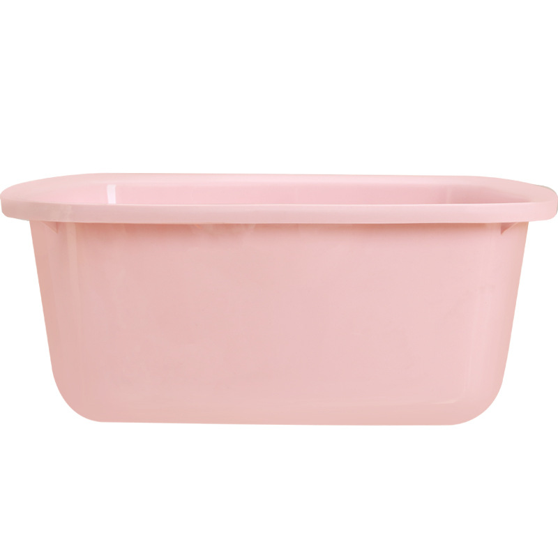 2F Square Plastic Baby Face Basin Small PP Thickened Student Small Basin for Private Parts Washing Household Basin
