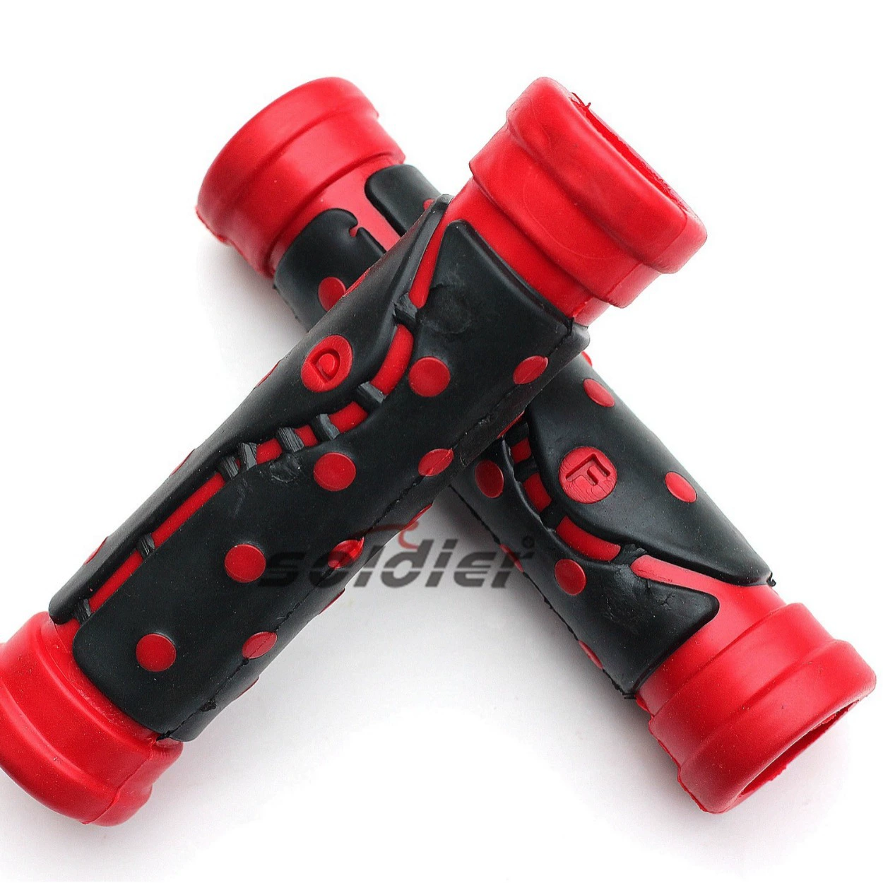 Non-slip rubber handle, mountain bike