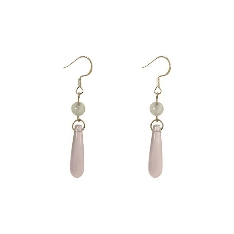 Fuchsia earrings, Chinese style, wholesale
