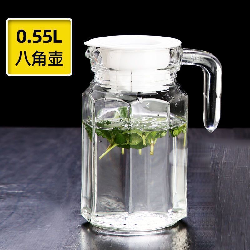 加厚大容量无铅玻璃壶 冷水壶饮料壶凉水壶果汁壶扎啤壶家用水瓶|undefined