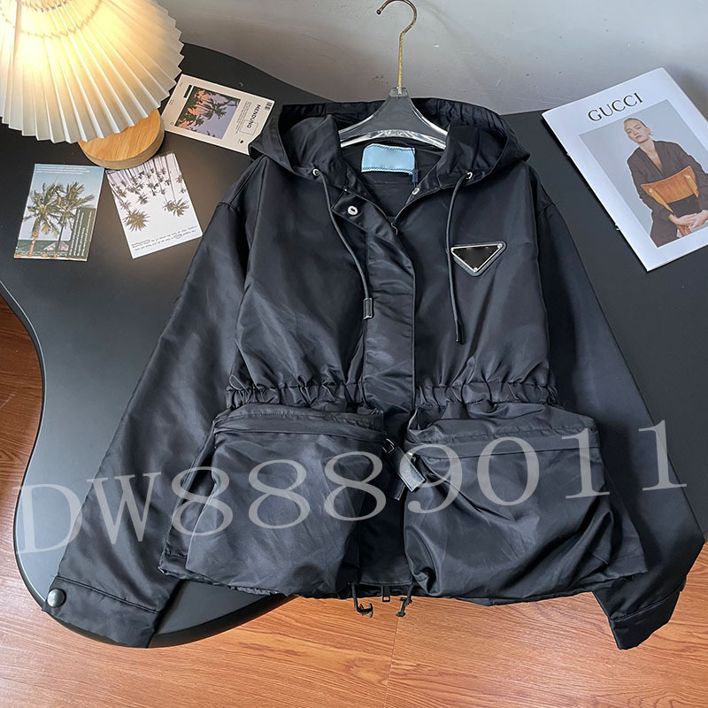 2025 New Autumn Korean Style Nanyou Loose Fashion Hooded Long-Sleeve Pocket Nylon Jacket Trendy 2025 New Autumn Korean Style Nanyou Loose Fashion Hooded Long-Sleeve Pocket Nylon Jacket Trendy