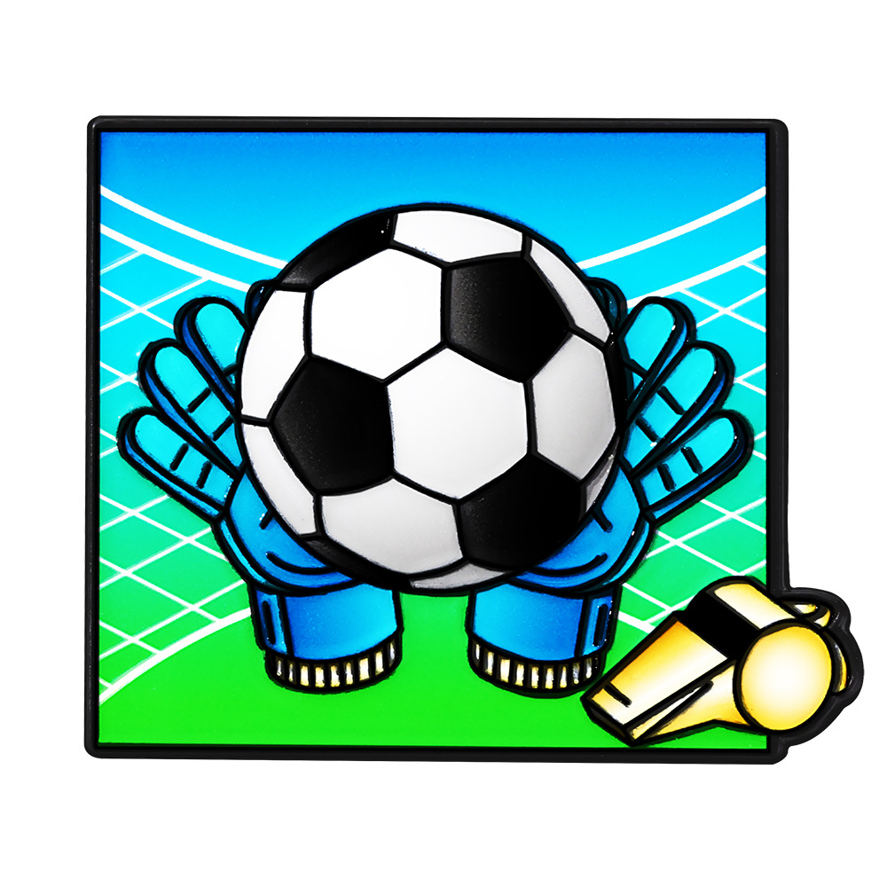 Copa del Mundo 2026 Broches de fútbol Hercules Copa Eventos deportivos Fans Recuerdo Insignia de metal PIN