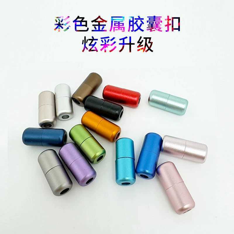 Производители большого количества оптовых алюминиевых капсул пряжки для мужчин и женщин цветные металлические матовые застежки для обуви без привязки без шнурков