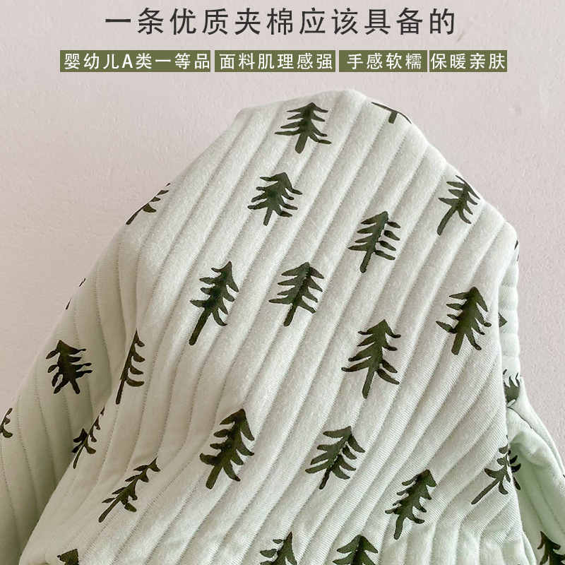 Bebé acolchado mono recién nacido Ropa clase un invierno cálido Bebé Ropa Estilo nórdico niños mono