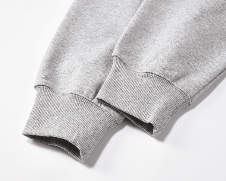 Men's Clothing high street autumn and winter solid color basic 350g terry zipper sweater hoodies_voghion.com