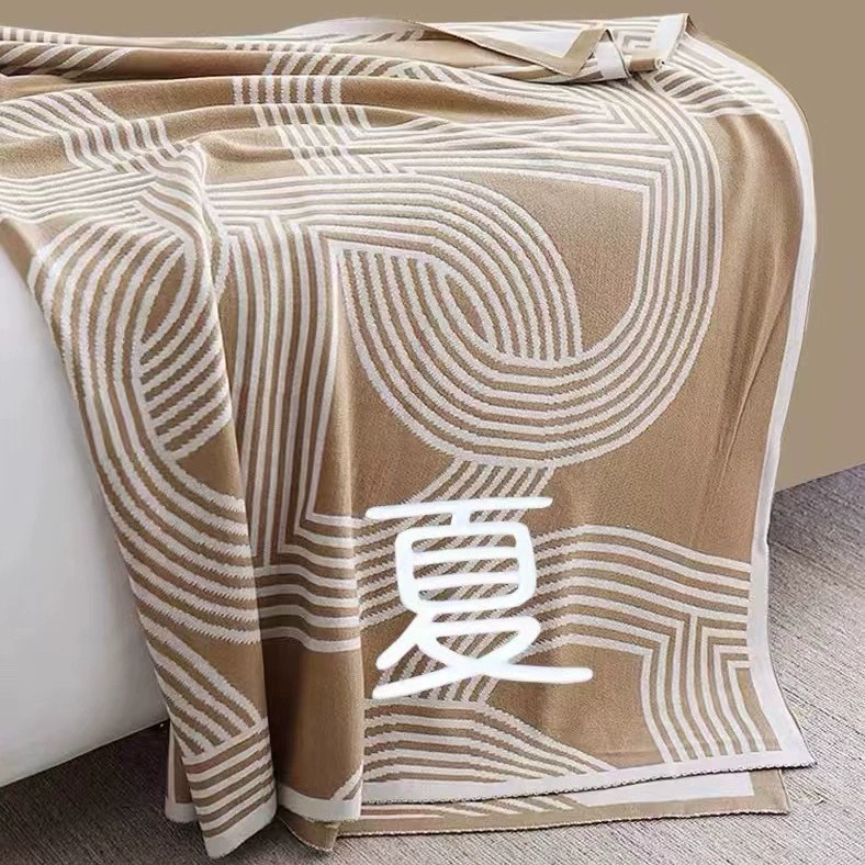 Легкое экстравагантное первоклассное воздушное одеяло диван кондиционер марля одеяло офисное одеяло одеяло шаль диван против морщин