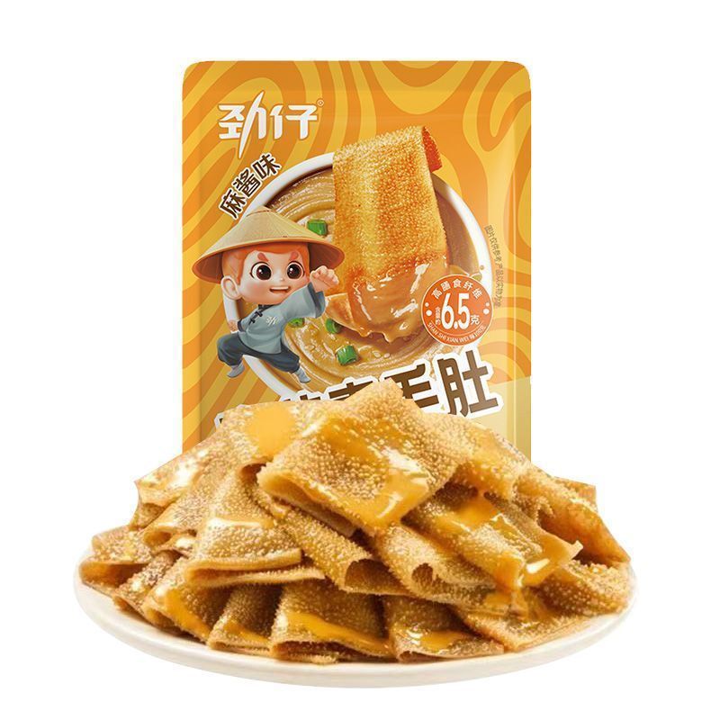 劲仔素毛肚经典麻酱味魔芋素毛肚休闲零食小吃解馋美味零食|undefined