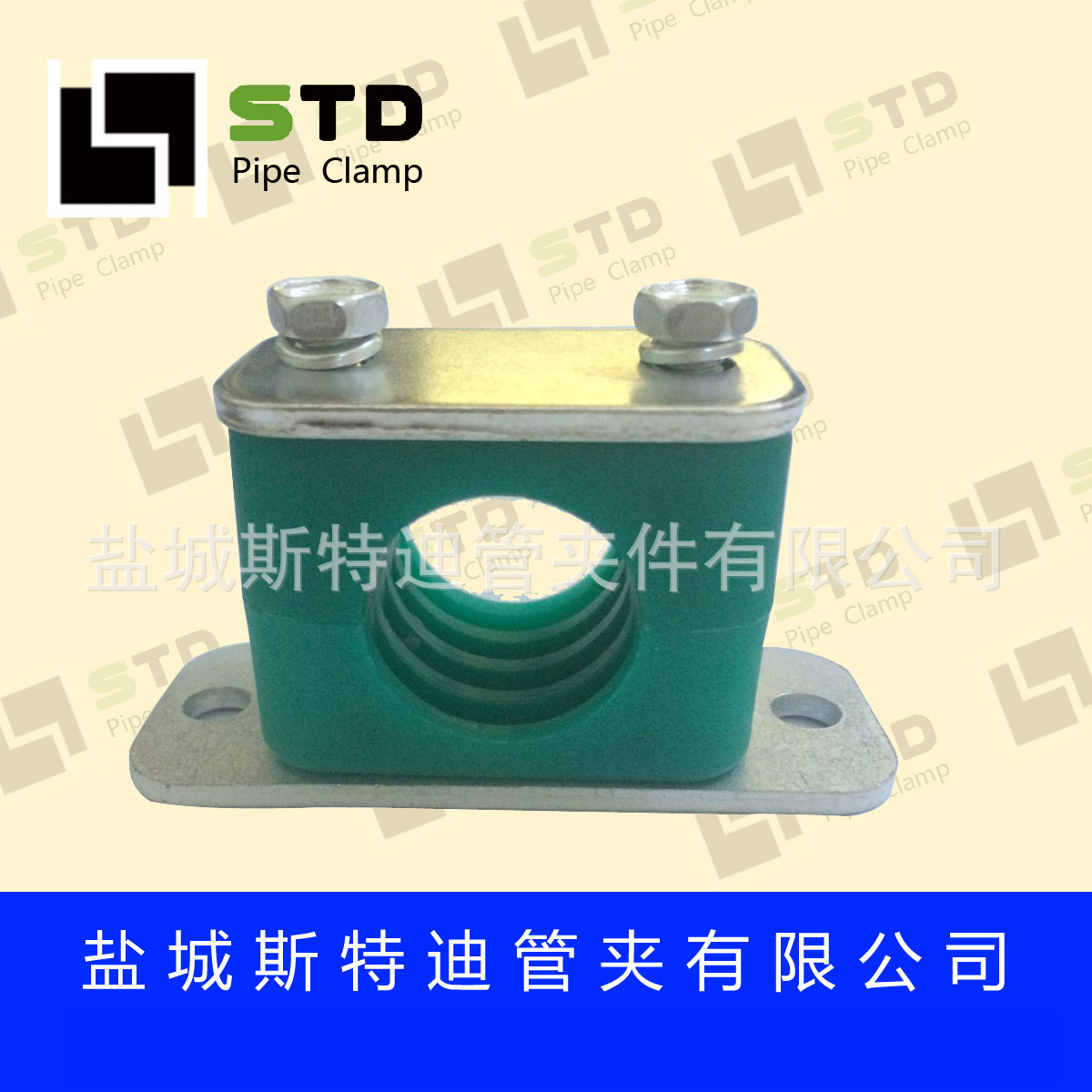 供应DIN3015标准船用轻型塑料管夹 液压管夹