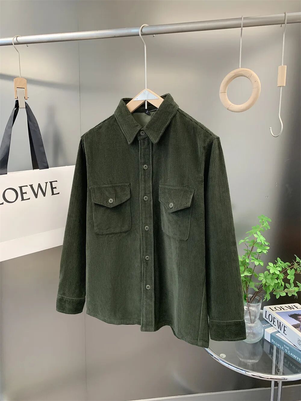 Olive green