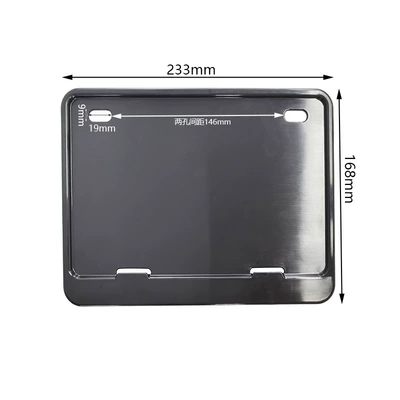 Nömrə qabı Plate Protection Frame, Motorcycle Scooter License