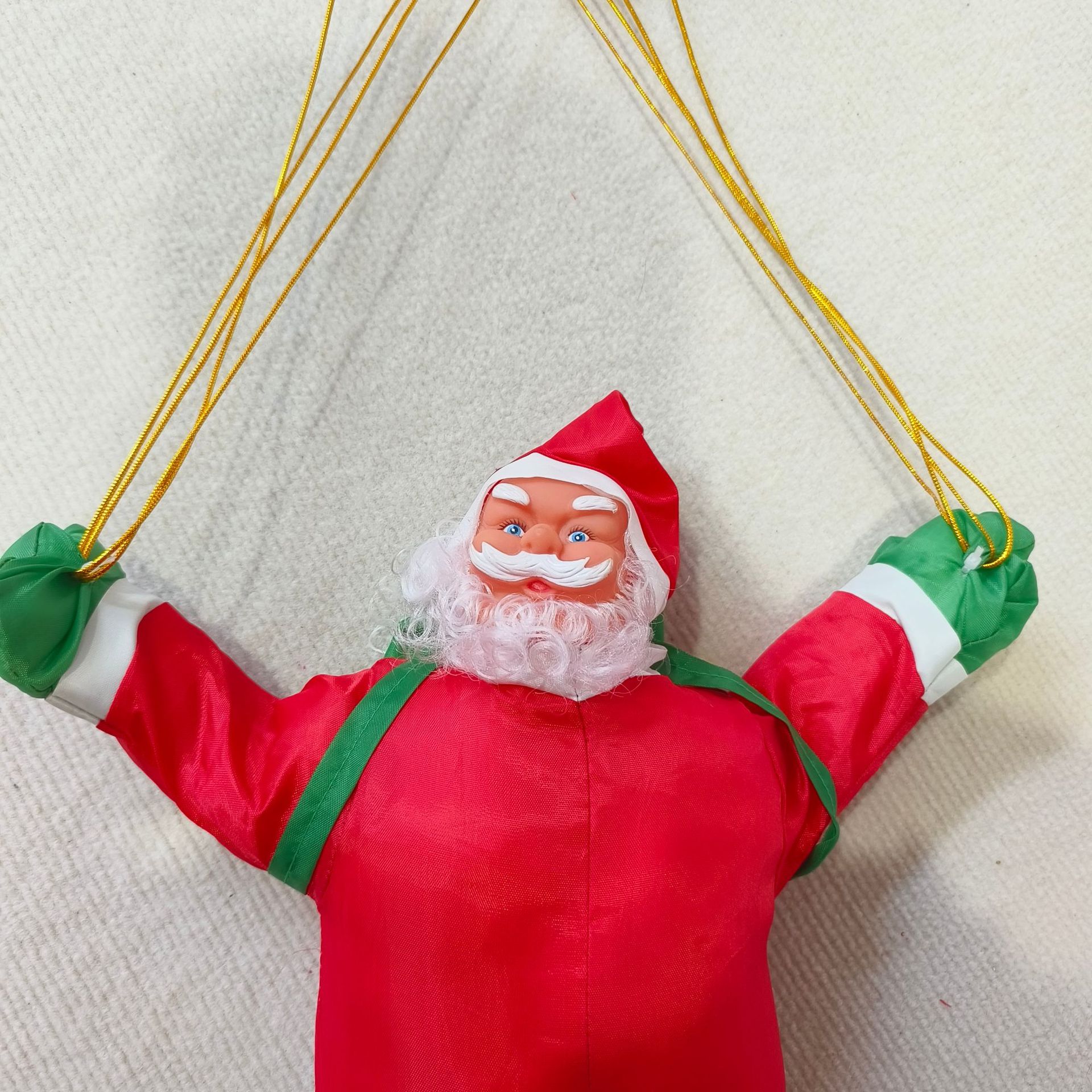 Paracaídas de Navidad transfronterizos paracaídas de Santa Claus paracaídas de Navidad supermercados para decorar la atmósfera del hogar colgantes al por mayor