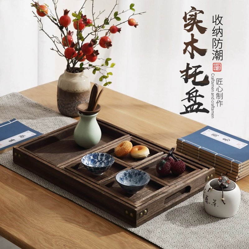 Japanese creative rectangular tea set for hotel
