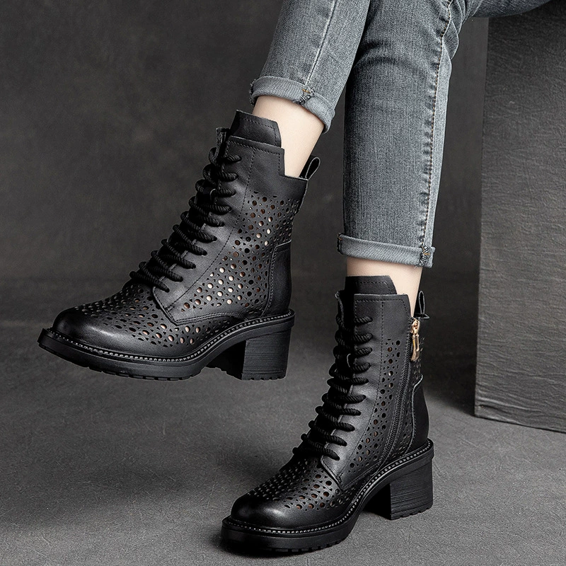 Summer high universal boots English style, 2022 collection, British style
