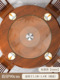 Diameter 90cm [explosion-proof standard thickness] aluminum alloy base