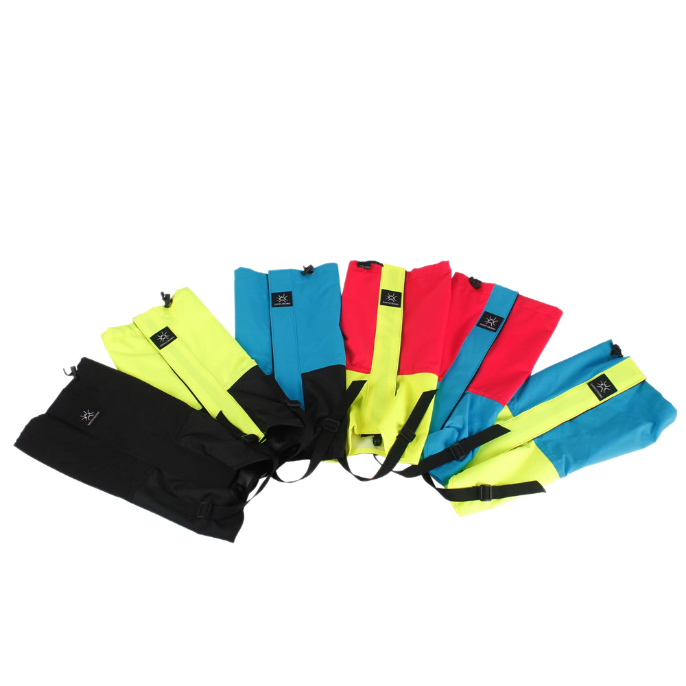 Cubierta de nieve al aire libre montañismo nieve desierto senderismo a prueba de nieve a prueba de arena protector de piernas esquí impermeable anti-barro pie cubierta