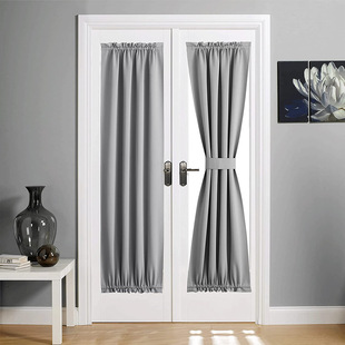 Modern Simple Solid Color High Precision Household Bedroom Kitchen Living Room Door Curtain Partition Curtain Finished Spot Wholesale Door Curtain