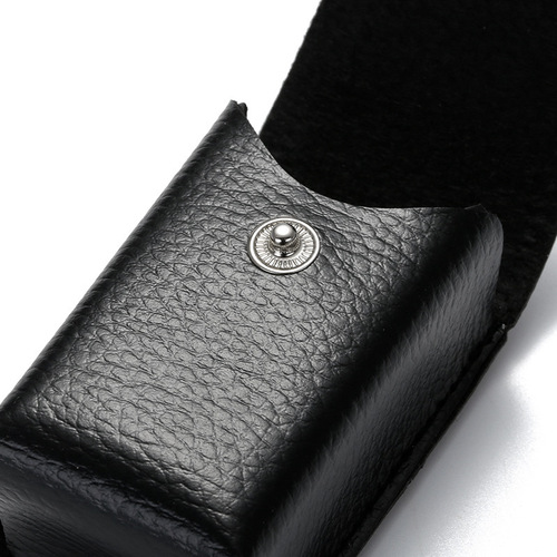 New Brown Leather Folding Glasses Box Leather Reading Glasses Box Folding Glasses Packaging Box Black Wholesale