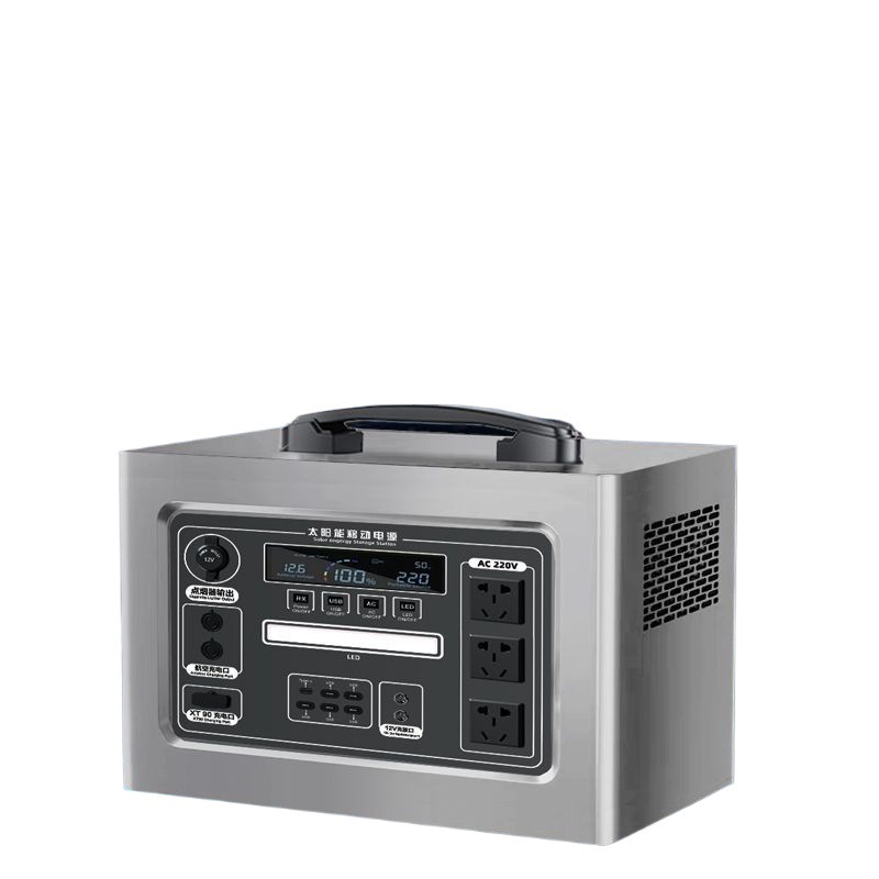 Batería de emergencia de gran capacidad móvil de transmisión en vivo al aire libre cabina de camping cargado 220v fuente de alimentación autoconductora portátil