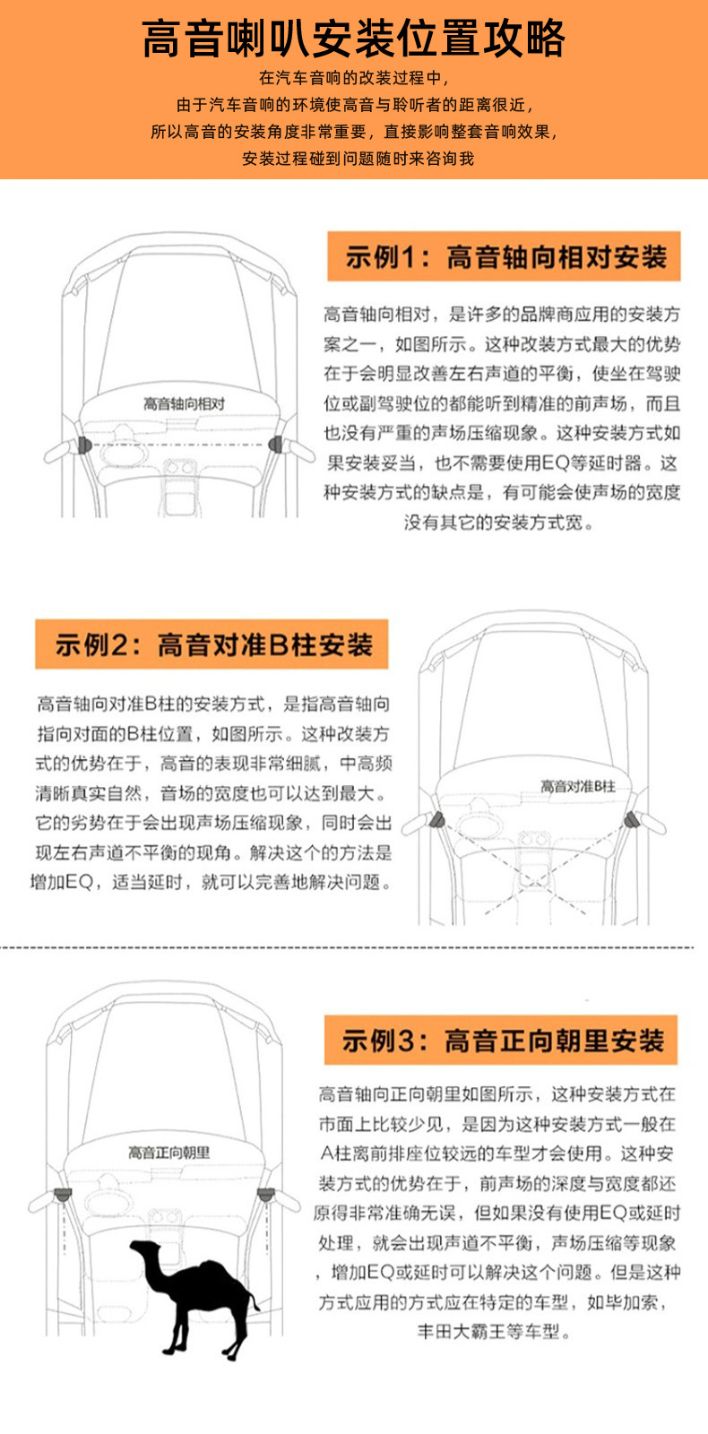 Manufacturer Wholesale Car Audio Modification 006A Tweeter High-Pitched Speaker Car Tweeter Speaker