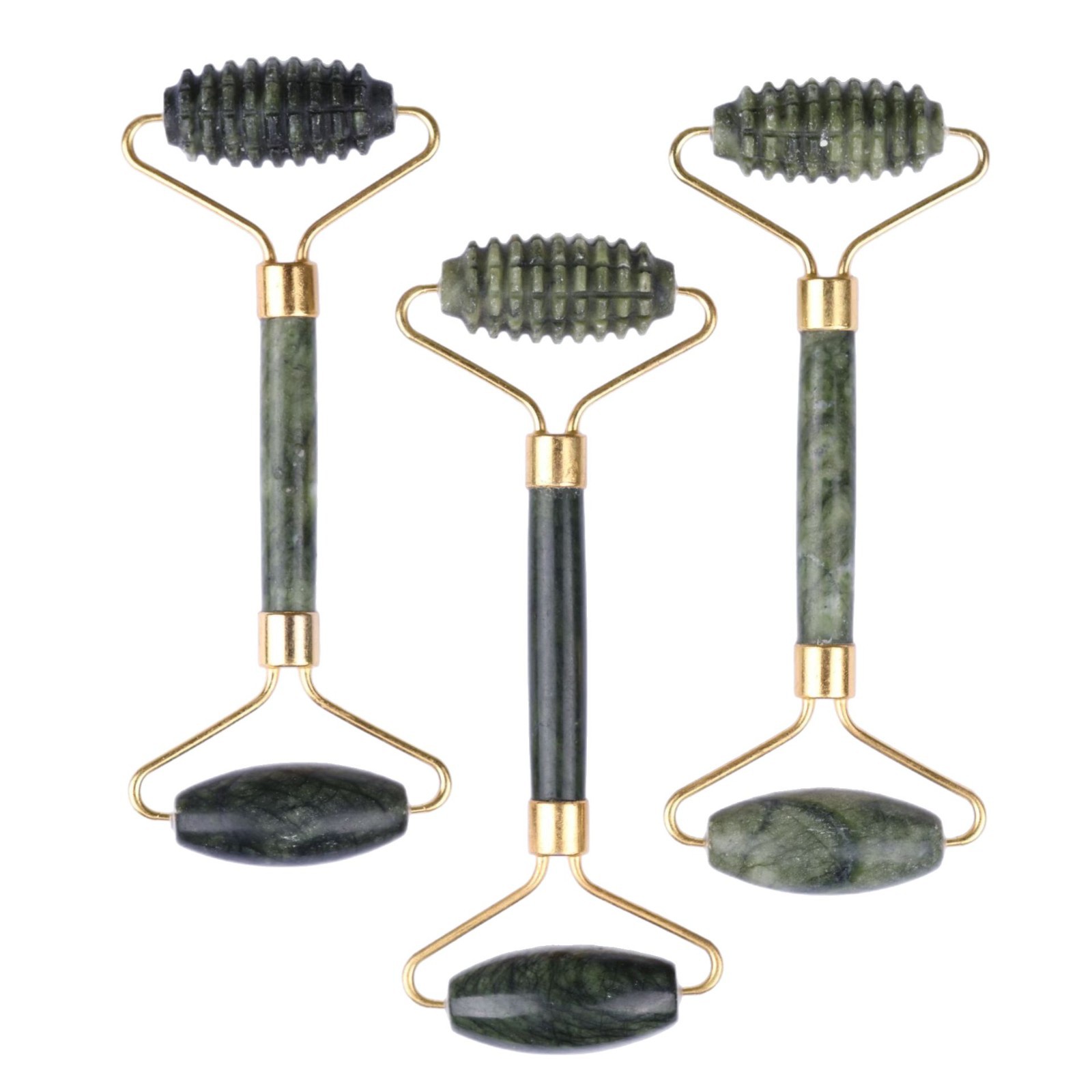 Rodillo masajeador de jade para rostro y cuerpo, palo de masaje para raspado de meridianos, fabricante transfronterizo de productos para el cuidado de la salud
